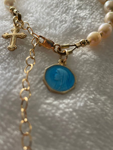 Octagon Vintage Our Lady Bracelet